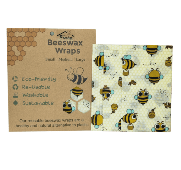 Voskové obrúsky - včely - Freshy voskové obaly do každej domácnosti