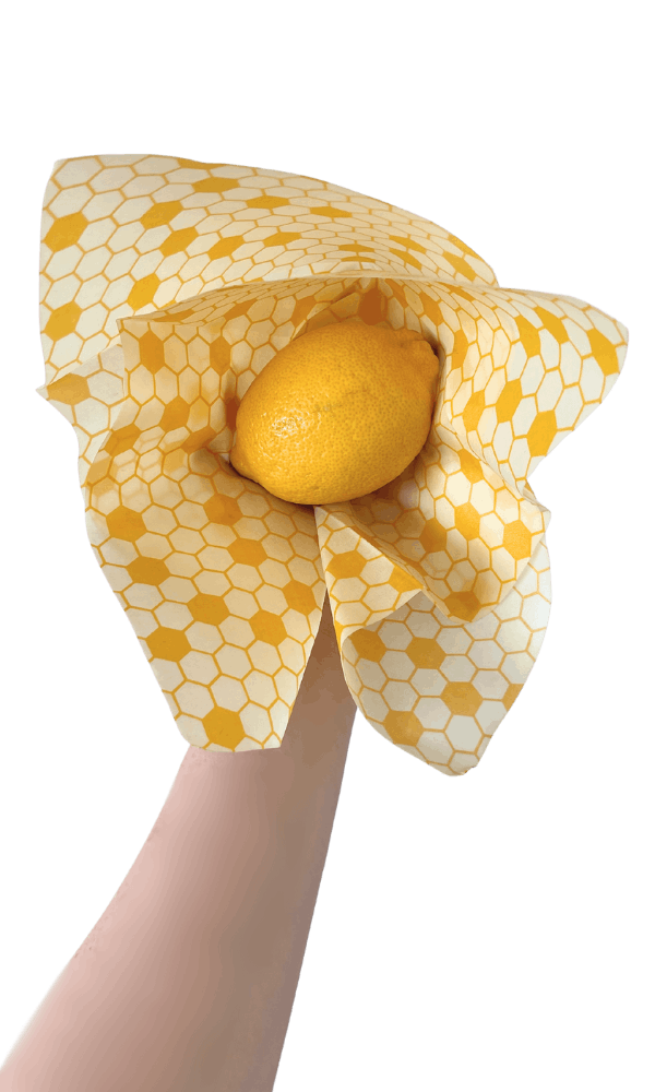 moderný voskový obal Freshy - citrón